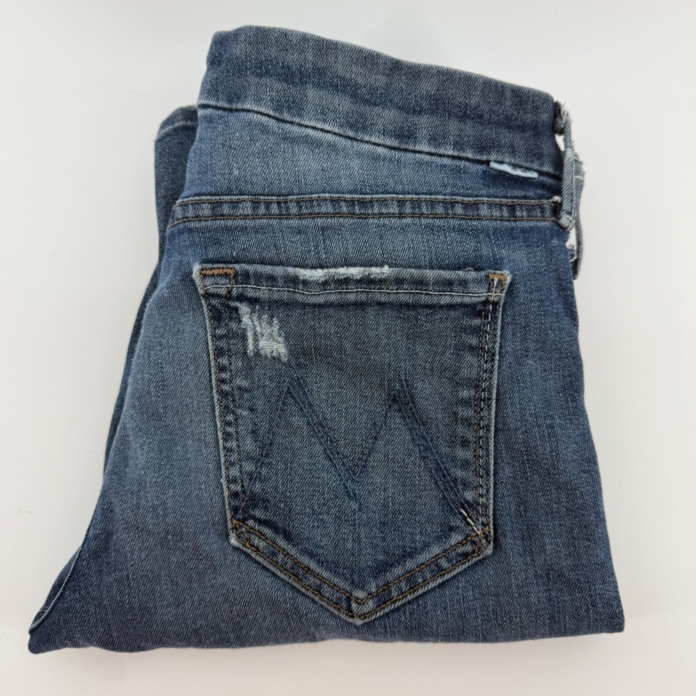 Mother The Looker Songs Of The Cowboys Distressed Skinny Jeans 29